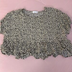 Vestique Animal Print Blouse
